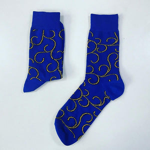 Chaussettes bleues